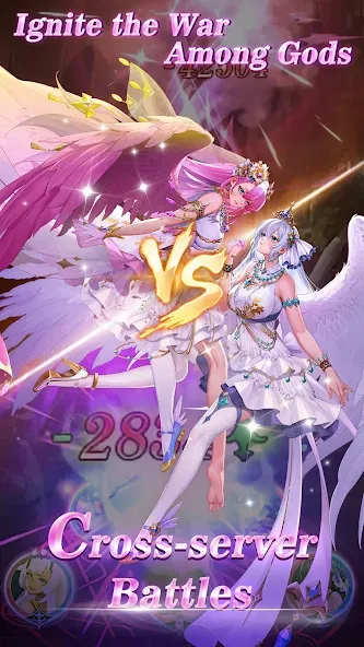 Idle Angels: Goddess' Warfare (Айдл Энджелс) [МОД: Деньги, Монеты и Меню MOD] Screenshot 5