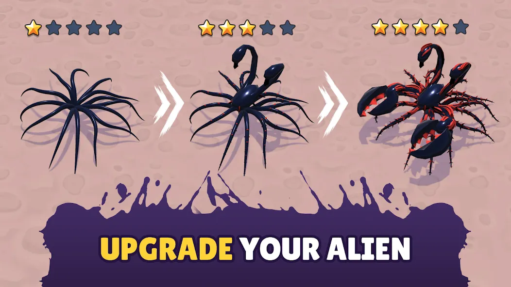 Alien Invasion: RPG Idle Space (Эйлиен Инвейжн) [МОД: Много монет, Открытые уровни и Мега MOD] Screenshot 5