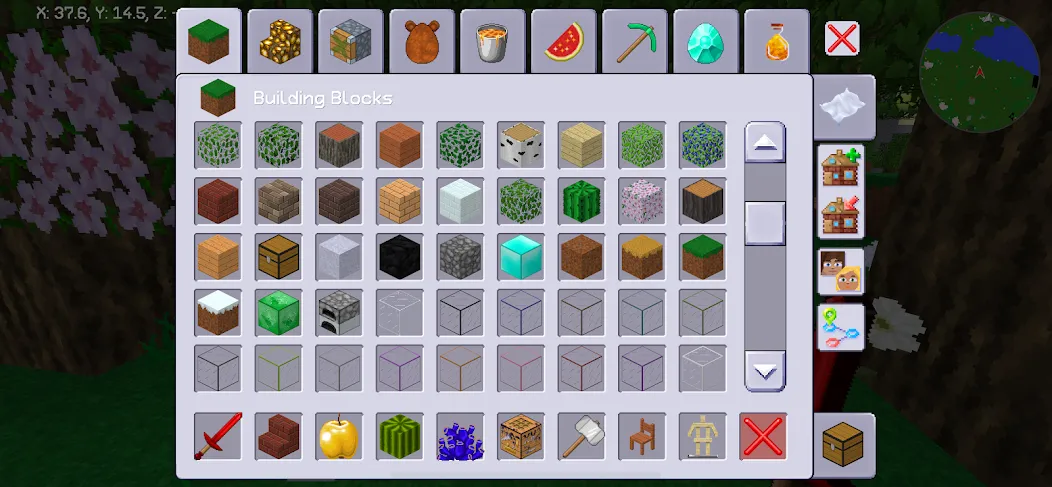 MultiCraft — Build and Mine! [МОД: Все открыто, Дополнительные деньги и Меню MOD] Screenshot 4