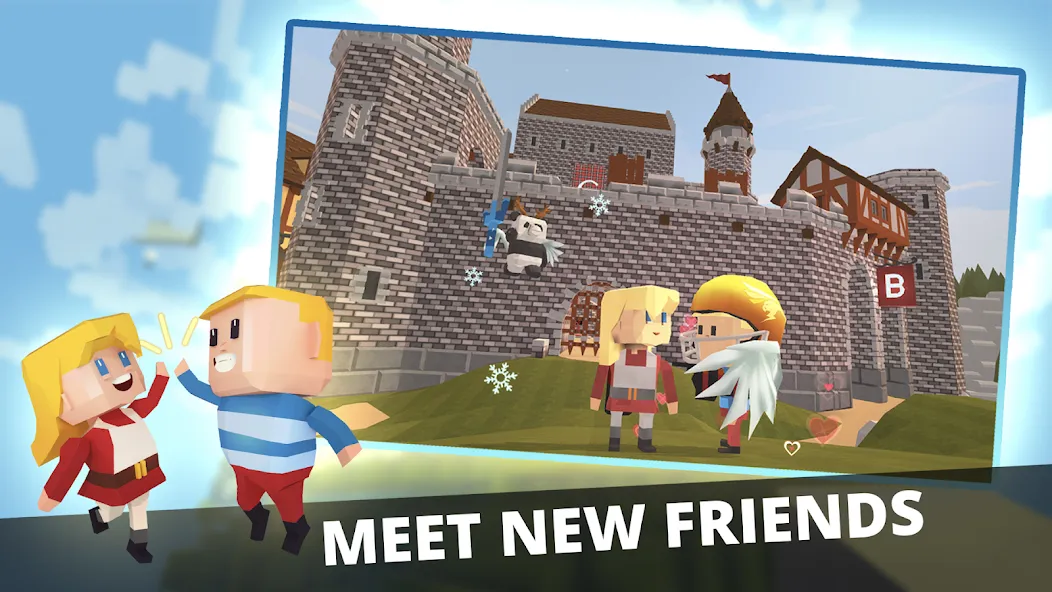 Kogama Friends (Когама Френдс) [МОД: Много монет, Открытые уровни и Мега MOD] Screenshot 5