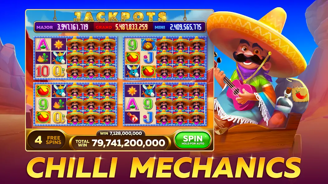 Infinity Slots - Casino Games (Инфинити Слоты) [МОД: Все открыто, Дополнительные деньги и Меню MOD] Screenshot 2