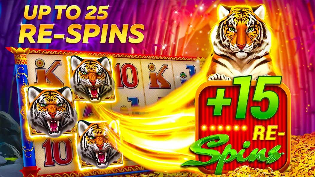Infinity Slots - Casino Games (Инфинити Слоты) [МОД: Все открыто, Дополнительные деньги и Меню MOD] Screenshot 3
