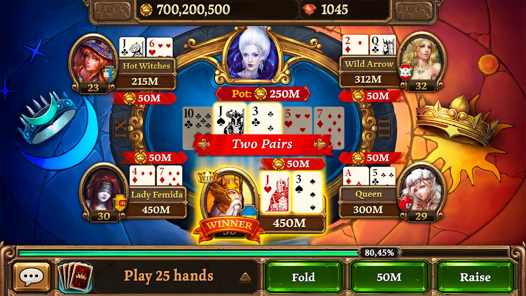 Texas Holdem - Scatter Poker (Тексас Холдем) [МОД: Много монет, Открытые уровни и Мега MOD] Screenshot 1