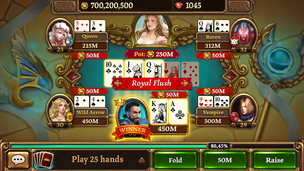 Texas Holdem - Scatter Poker (Тексас Холдем) [МОД: Много монет, Открытые уровни и Мега MOD] Screenshot 3