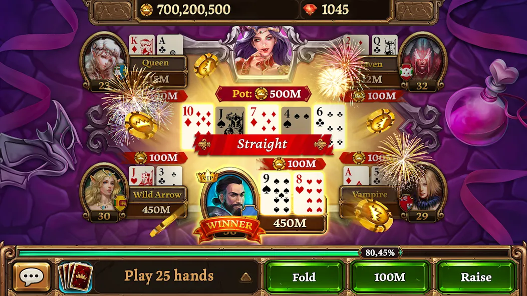 Texas Holdem - Scatter Poker (Тексас Холдем) [МОД: Много монет, Открытые уровни и Мега MOD] Screenshot 5