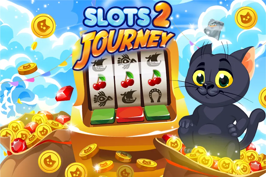 Slots Journey 2: Vegas Casino [МОД: Бесконечные деньги, Монеты и Мега MOD] Screenshot 2