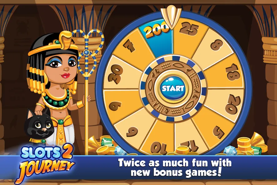 Slots Journey 2: Vegas Casino [МОД: Бесконечные деньги, Монеты и Мега MOD] Screenshot 5