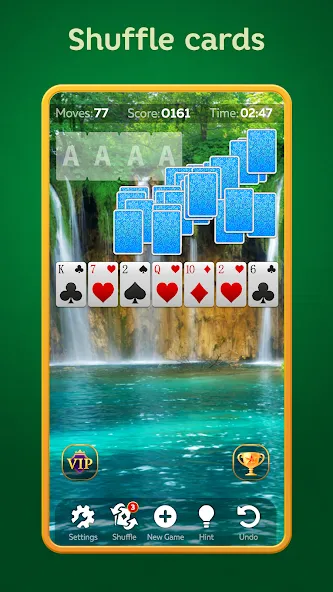 Solitaire Play - Card Klondike (Солитер Плей) [МОД: Много монет, Открытые уровни и Мега MOD] Screenshot 2