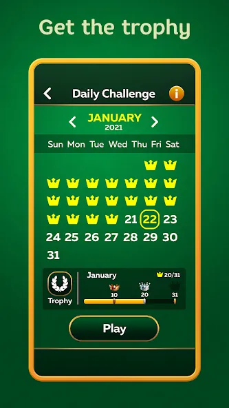 Solitaire Play - Card Klondike (Солитер Плей) [МОД: Много монет, Открытые уровни и Мега MOD] Screenshot 5