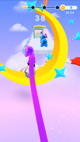 Dancing Hair (Дансинг Хэр) [МОД: Бесконечные деньги, Монеты и Мега MOD] Screenshot 5