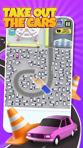 Parking Jam: Car Parking Games (Паркинг Джем) [МОД: Деньги, Монеты и Меню MOD] Screenshot 5
