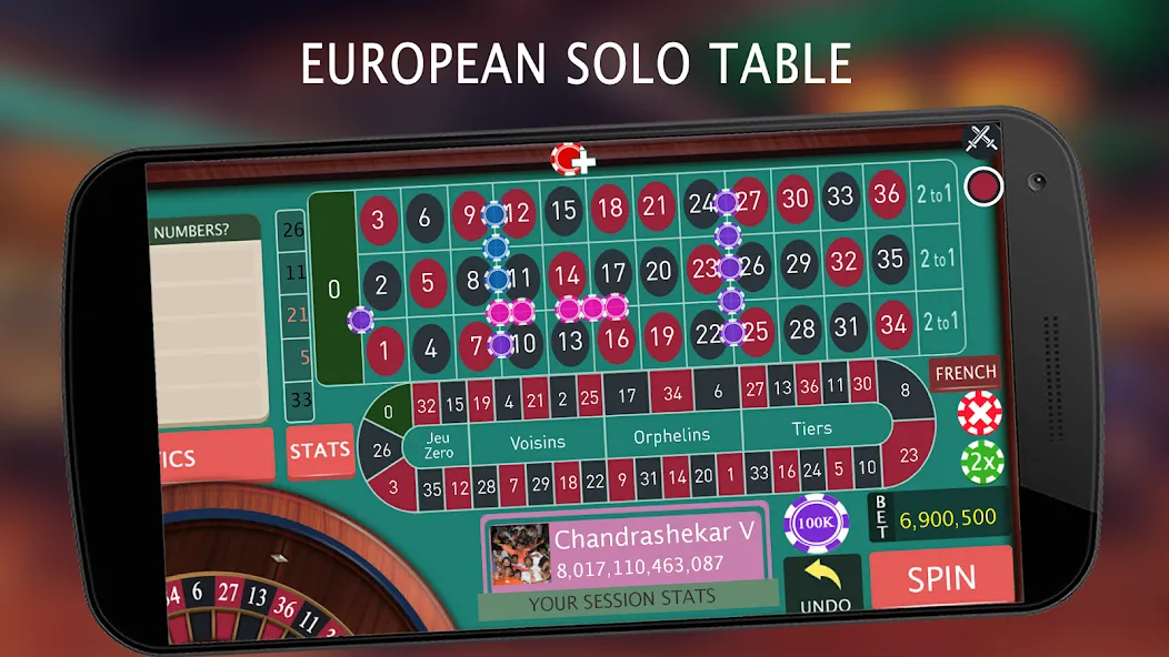 Roulette Royale - Grand Casino (Рулетка Рояль) [МОД: Меню, Бесконечные монеты и Открытые уровни] Screenshot 2