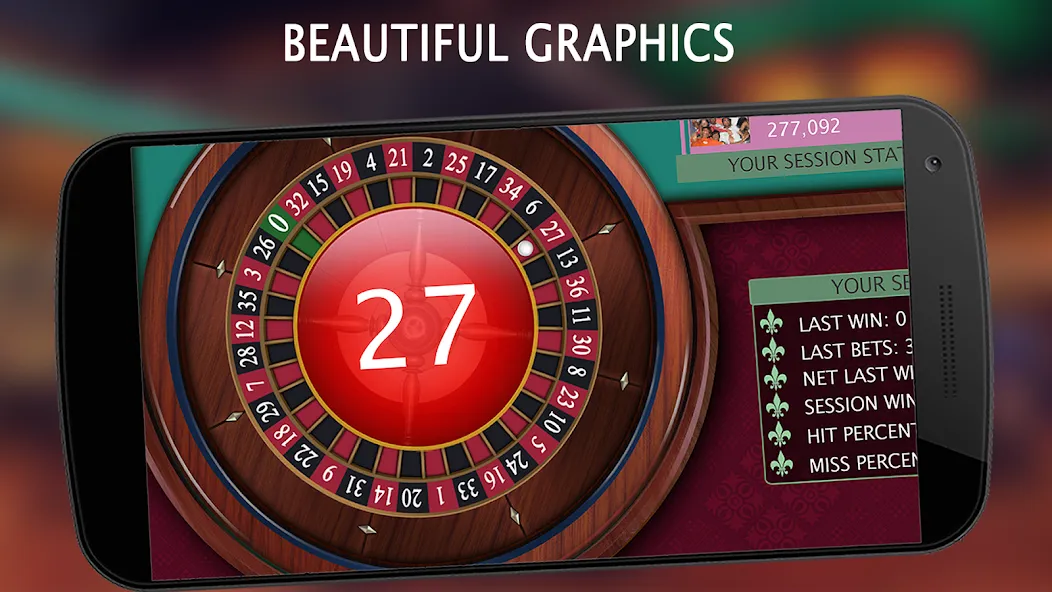 Roulette Royale - Grand Casino (Рулетка Рояль) [МОД: Меню, Бесконечные монеты и Открытые уровни] Screenshot 3