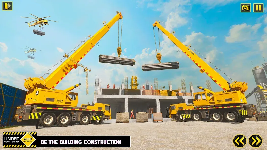 Excavator Simulator Crane Game (Экскаватор Симулятор Кран Игра) [МОД: Много монет, Открытые уровни и Мега MOD] Screenshot 4