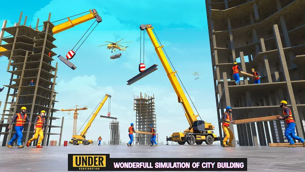 Excavator Simulator Crane Game (Экскаватор Симулятор Кран Игра) [МОД: Много монет, Открытые уровни и Мега MOD] Screenshot 5