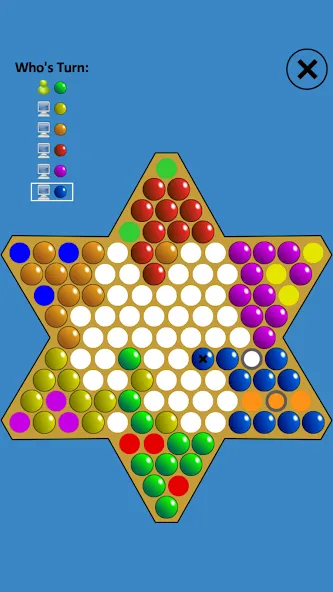 Chinese Checkers Touch (Китайские шашки Тач) [МОД: Деньги, Монеты и Меню MOD] Screenshot 3