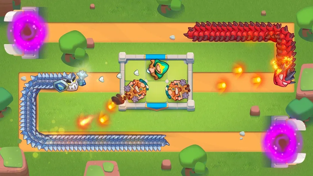 Rush Royale: Tower Defense TD (Раш Рояль) [МОД: Деньги, Монеты и Меню MOD] Screenshot 3