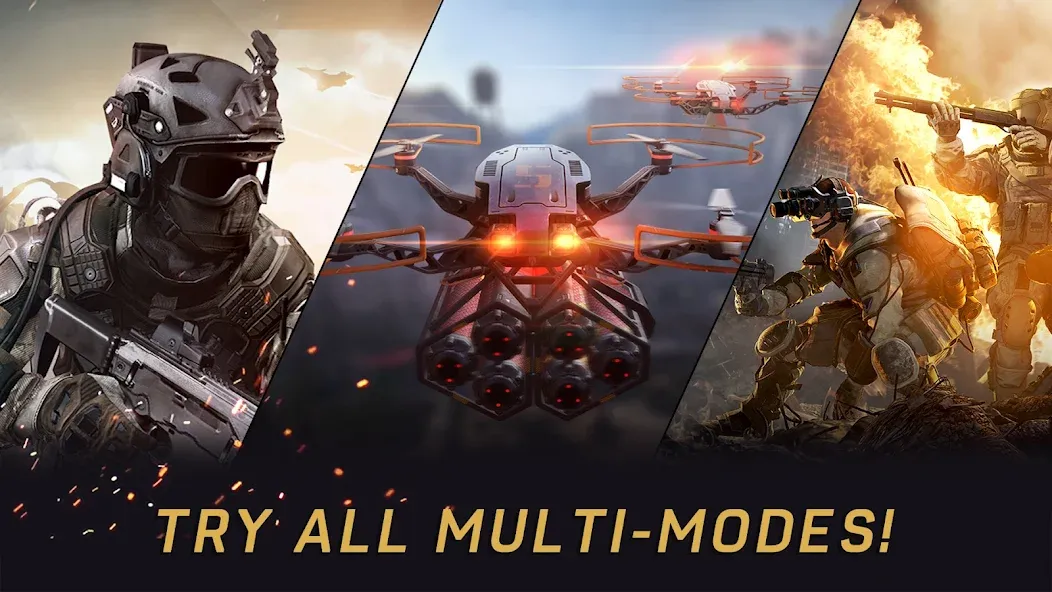 Warface GO: FPS shooting games (Варфейс ГО) [МОД: Много монет, Открытые уровни и Мега MOD] Screenshot 2