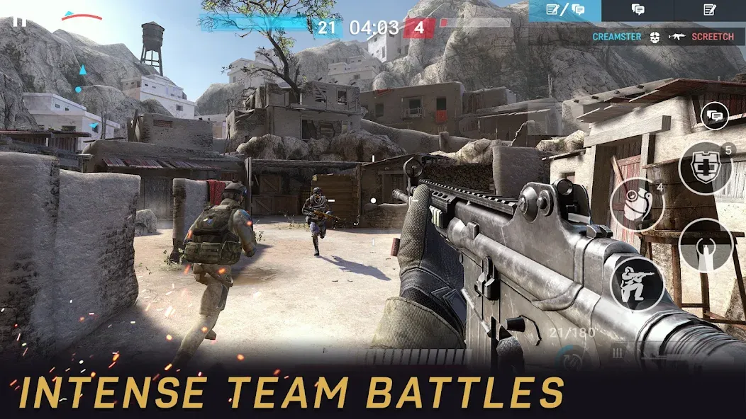 Warface GO: FPS shooting games (Варфейс ГО) [МОД: Много монет, Открытые уровни и Мега MOD] Screenshot 4