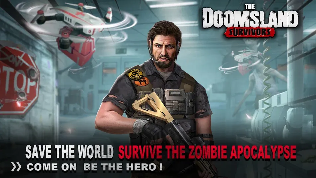 The Doomsland: Survivors (Зе Думсланд) [МОД: Деньги, Монеты и Меню MOD] Screenshot 1