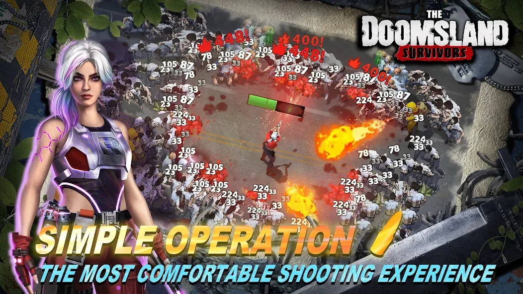The Doomsland: Survivors (Зе Думсланд) [МОД: Деньги, Монеты и Меню MOD] Screenshot 2