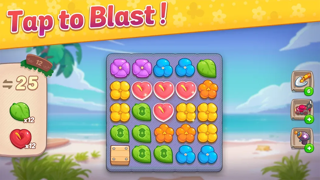 Ohana Island: Blast & Build (Охана Айленд) [МОД: Бесконечные деньги, Монеты и Мега MOD] Screenshot 5