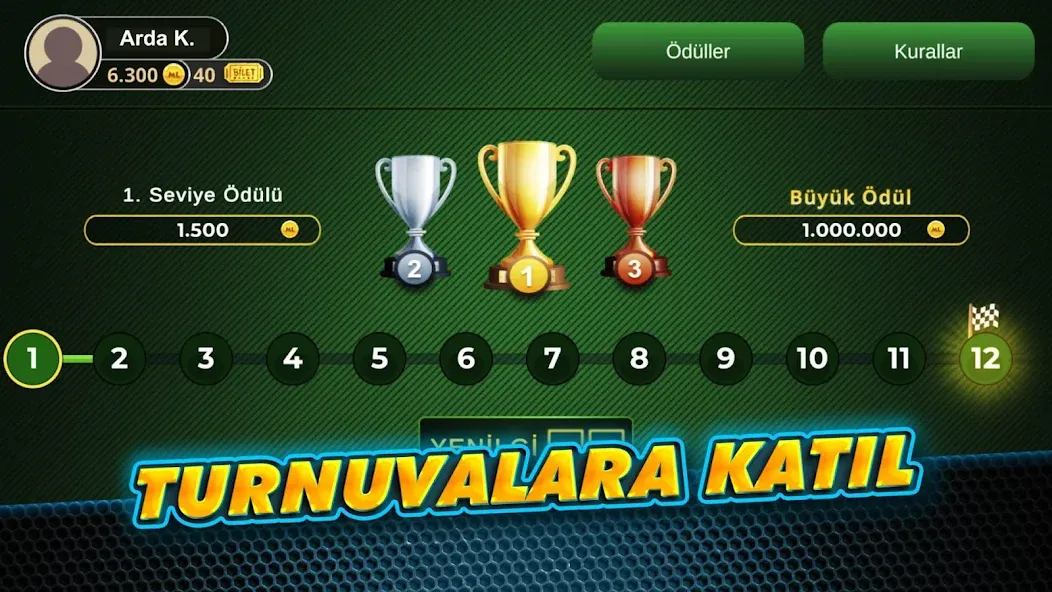 Çanak Okey - Mynet [МОД: Много денег, Монет и Все открыто] Screenshot 4