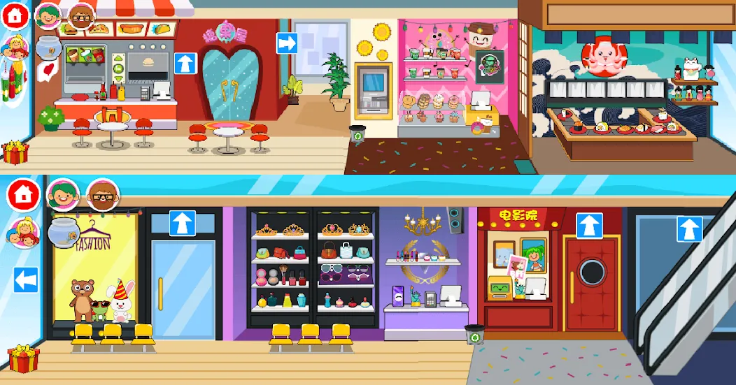 My Street: Create Play Learn (Май стрит) [МОД: Меню, Бесконечные монеты и Открытые уровни] Screenshot 1