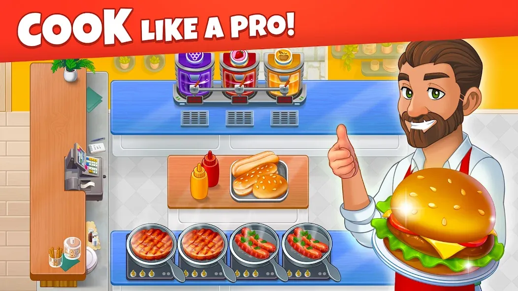 Cooking Diary® Restaurant Game (Кукинг Диари) [МОД: Много монет, Открытые уровни и Мега MOD] Screenshot 1