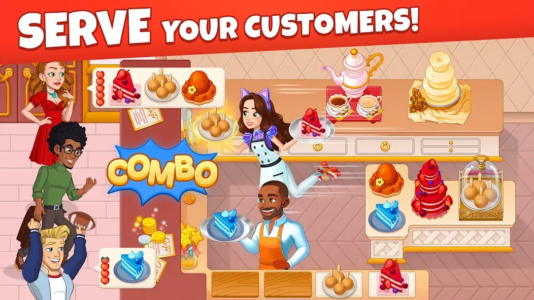Cooking Diary® Restaurant Game (Кукинг Диари) [МОД: Много монет, Открытые уровни и Мега MOD] Screenshot 3