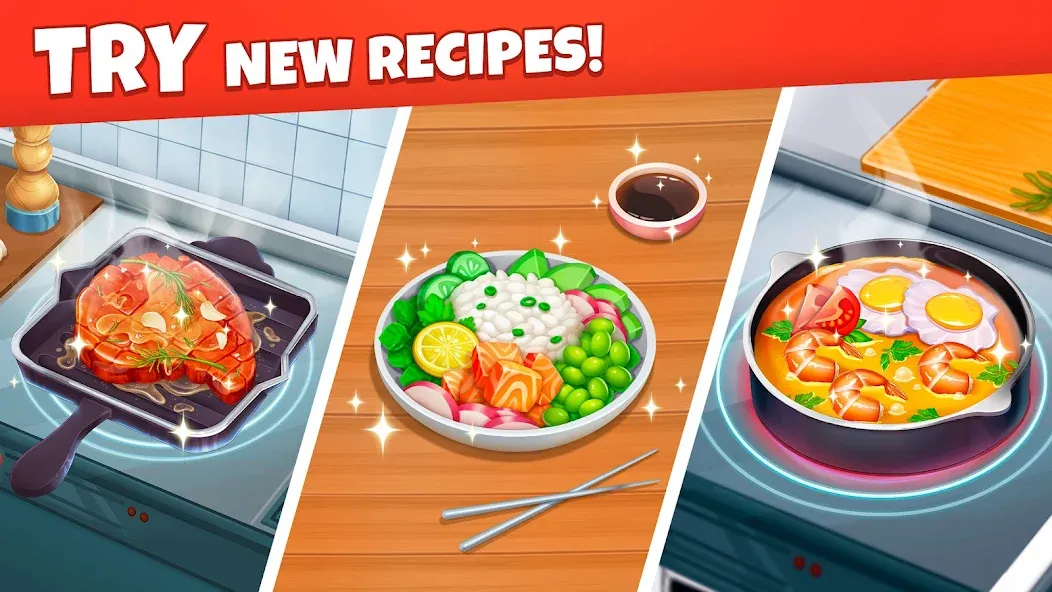 Cooking Diary® Restaurant Game (Кукинг Диари) [МОД: Много монет, Открытые уровни и Мега MOD] Screenshot 4