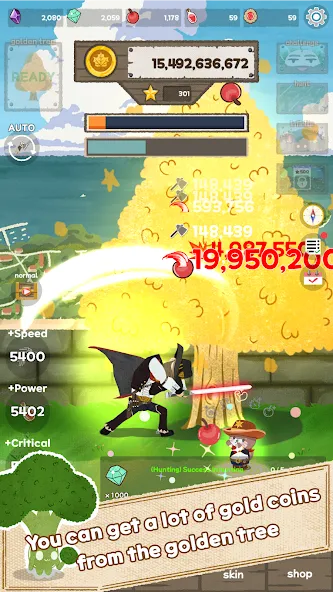 Woodcutter: Idle Clicker (Вудкаттер) [МОД: Бесконечные деньги, Монеты и Мега MOD] Screenshot 3