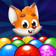 Скачать Bubble Friends Bubble Shooter [МОД: Много денег, Монет и Все открыто] | Взлом Bubble Friends Bubble Shooter на Андроид