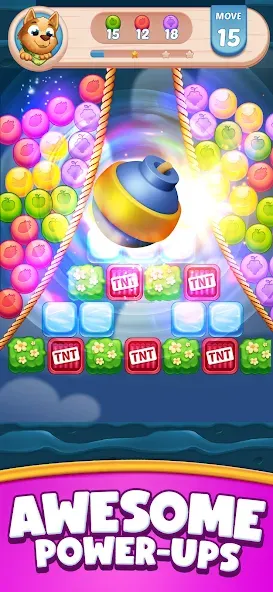 Farm Blast - Merge & Pop [МОД: Меню, Бесконечные монеты и Открытые уровни] Screenshot 3