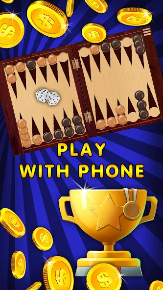 Backgammon Nard offline online [МОД: Бесконечные деньги, Монеты и Мега MOD] Screenshot 4