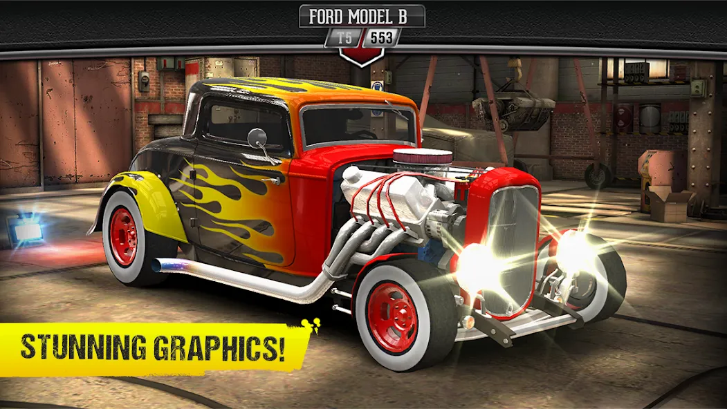 CSR Classics (Си Эс Эр Классики) [МОД: Деньги, Монеты и Меню MOD] Screenshot 3