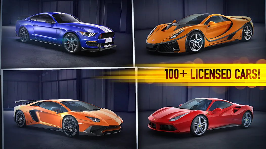 CSR Racing [МОД: Много денег, Монет и Все открыто] Screenshot 2