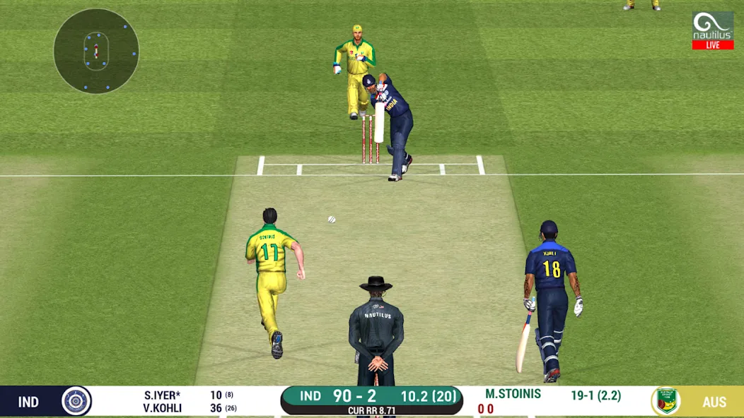 Real Cricket™ 20 (Риал Крикет 20) [МОД: Много денег, Монет и Все открыто] Screenshot 2