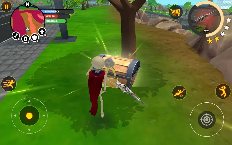 Stick Superhero [МОД: Много монет, Открытые уровни и Мега MOD] Screenshot 4