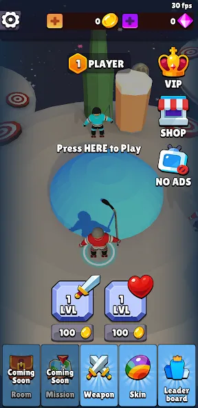 Skater IO (Скейт ) [МОД: Бесконечные деньги, Монеты и Мега MOD] Screenshot 1