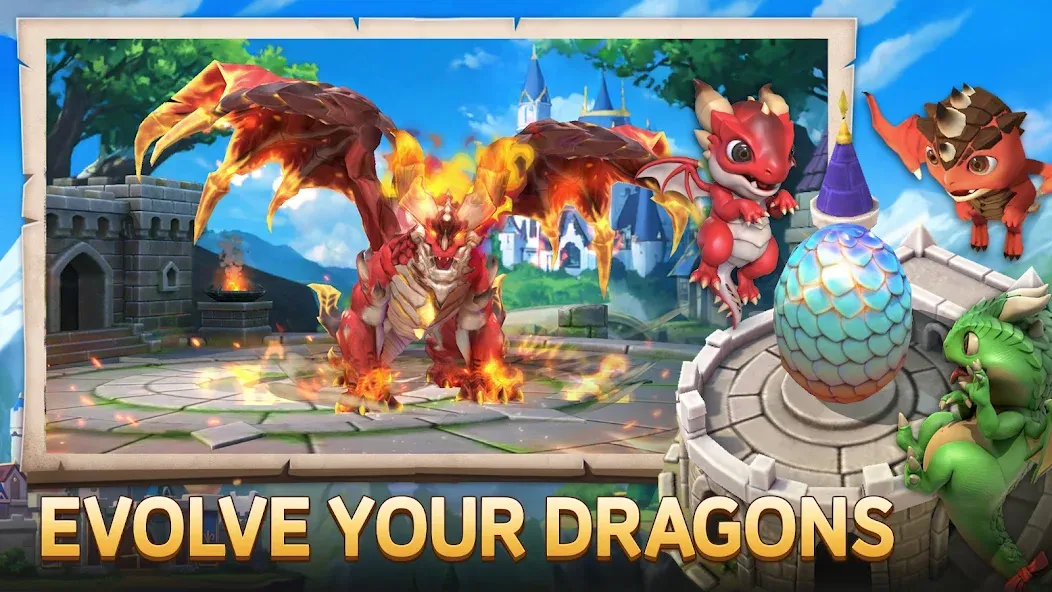 Dragon Siege: Kingdom Conquest (Драгон Сидж) [МОД: Меню, Бесконечные монеты и Открытые уровни] Screenshot 4