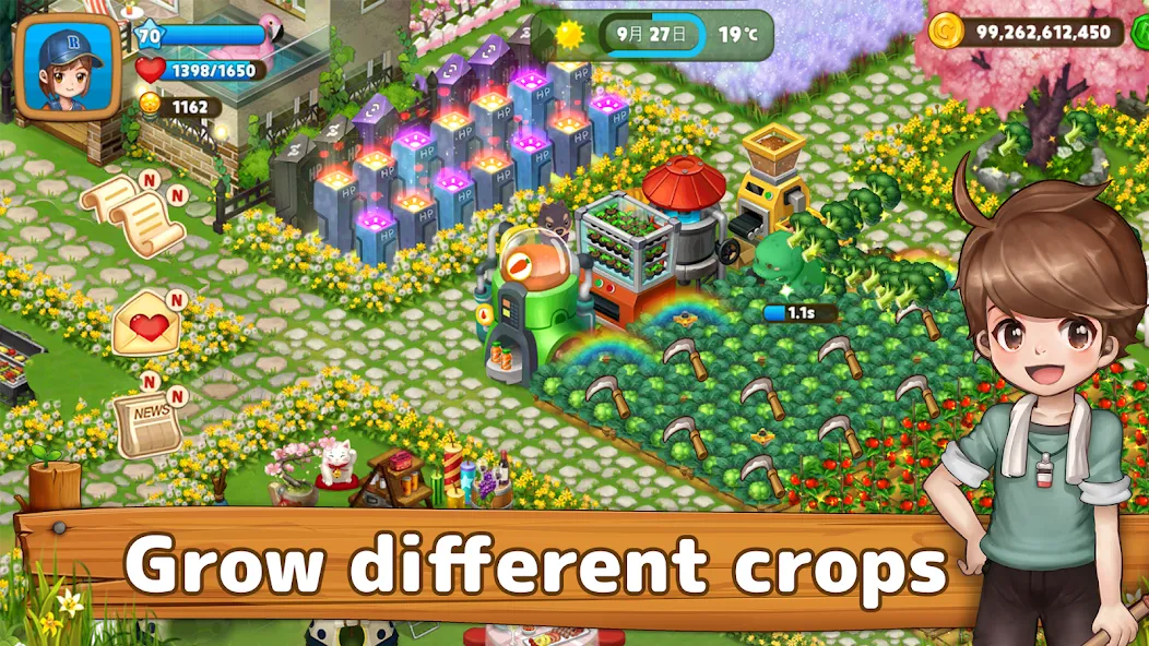 Real Farm : Save the World (Риал Фарм) [МОД: Все открыто, Дополнительные деньги и Меню MOD] Screenshot 1