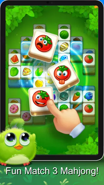 Tile Wings: Offline Match 3 (Тайл Вингс) [МОД: Меню, Бесконечные монеты и Открытые уровни] Screenshot 1