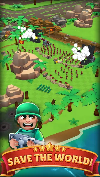 Marine Force: Heroes of War (Марин Форс) [МОД: Бесконечные деньги, Монеты и Мега MOD] Screenshot 1
