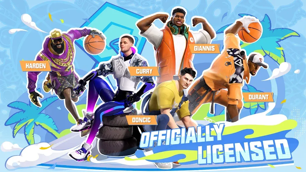Dunk City Dynasty (Данк Сити Династия) [МОД: Много монет, Открытые уровни и Мега MOD] Screenshot 1