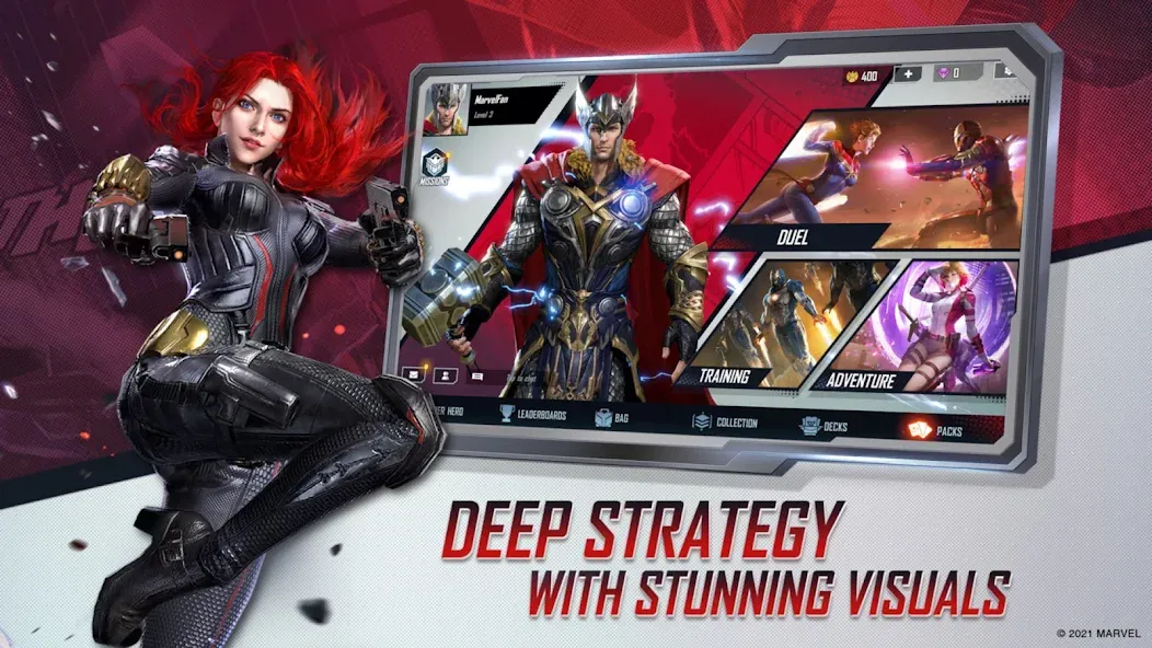 MARVEL Duel (МАРВЕЛ Дуэль) [МОД: Бесконечные деньги, Монеты и Мега MOD] Screenshot 3