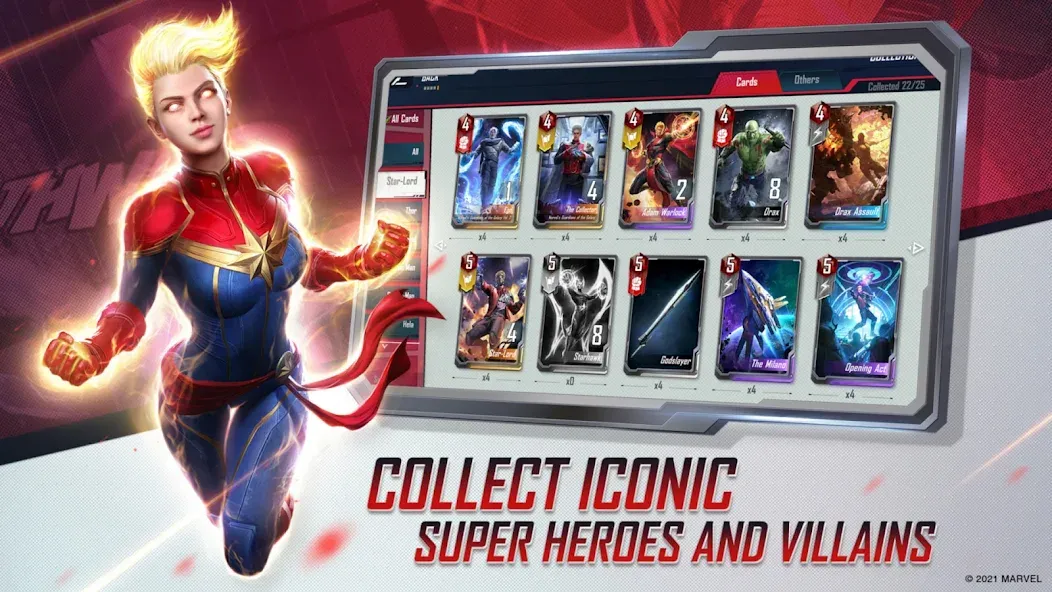MARVEL Duel (МАРВЕЛ Дуэль) [МОД: Бесконечные деньги, Монеты и Мега MOD] Screenshot 4