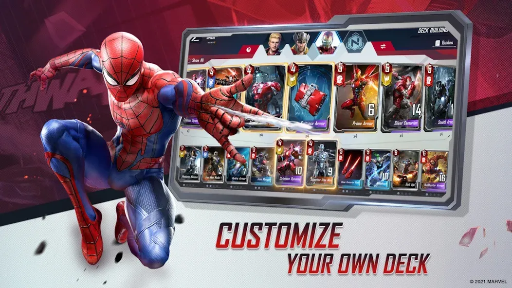 MARVEL Duel (МАРВЕЛ Дуэль) [МОД: Бесконечные деньги, Монеты и Мега MOD] Screenshot 5