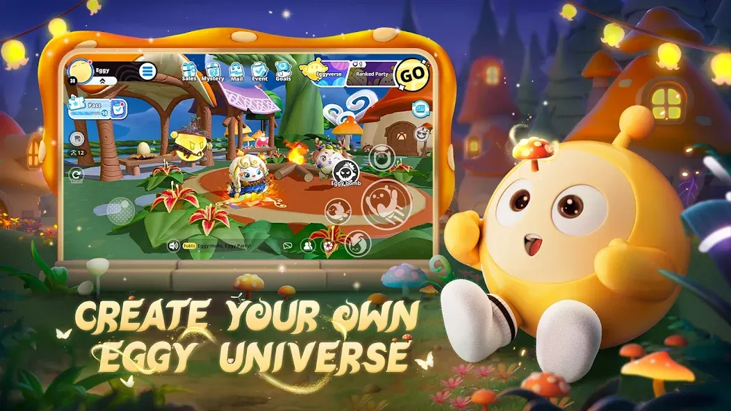 Eggy Party: Trendy Party Game (Эгги Пати) [МОД: Все открыто, Дополнительные деньги и Меню MOD] Screenshot 2