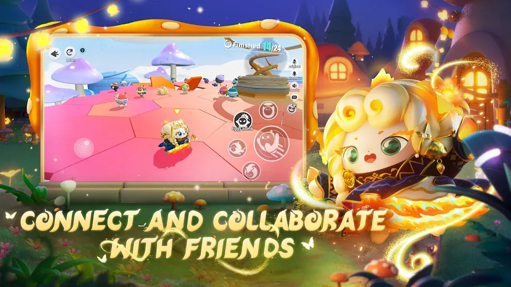 Eggy Party: Trendy Party Game (Эгги Пати) [МОД: Все открыто, Дополнительные деньги и Меню MOD] Screenshot 3
